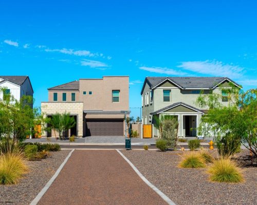 Newly,Built,Single,Family,Homes,In,Arizona,Await,Buyers. houses in arizona